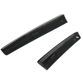 REAR TWIN BARN DOOR TRUNK SPOILER WING LIP FOR VW CADDYMAXI 05-18 GLOSS BLACK