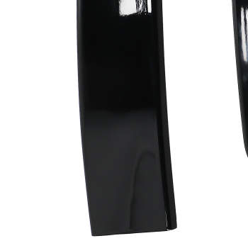 REAR TWIN BARN DOOR TRUNK SPOILER WING LIP FOR VW CADDYMAXI 05-18 GLOSS BLACK