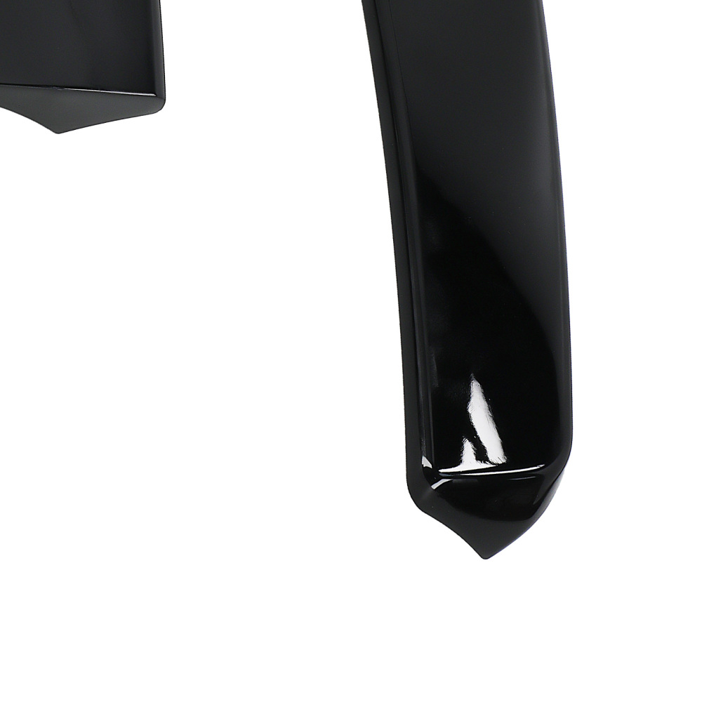 REAR TWIN BARN DOOR TRUNK SPOILER WING LIP FOR VW CADDYMAXI 05-18 GLOSS BLACK