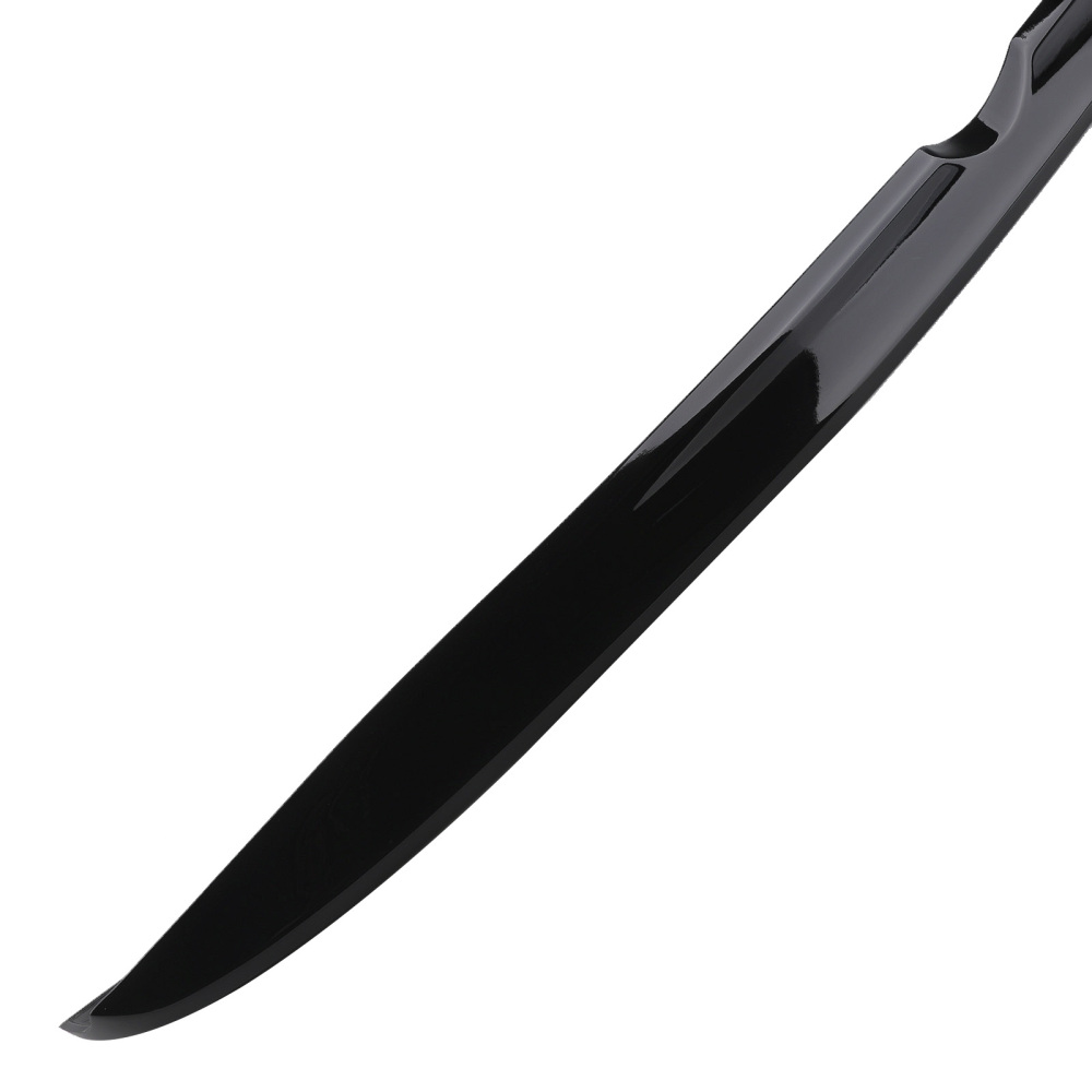 Trunk Spoiler compatible for Toyota Camry 2012 2013 2014 ABS Black Gloss Black