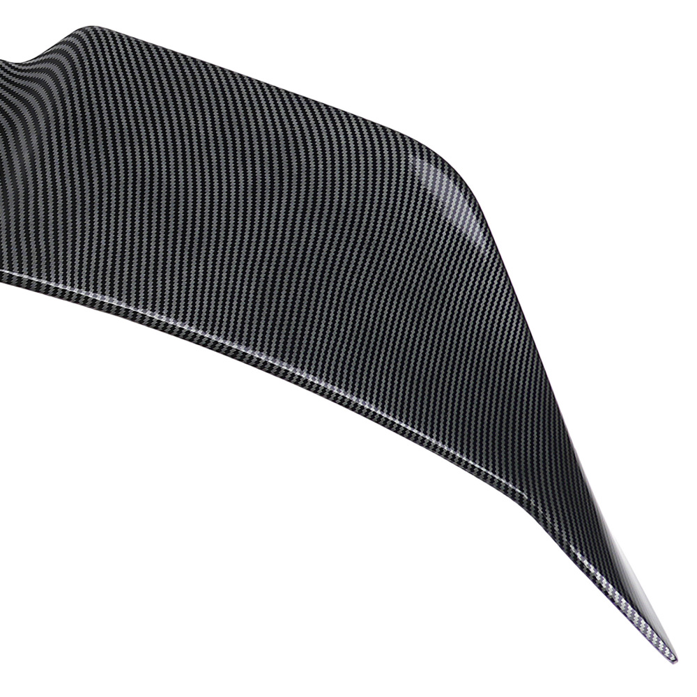 ABS Trunk Lip Spoiler Wing compatible for Toyota Camry 18-24 Carbon Look ABS Plastic QME