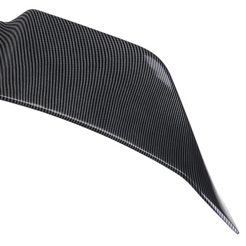 ABS Trunk Lip Spoiler Wing compatible for Toyota Camry 18-24 Carbon Look ABS Plastic QME