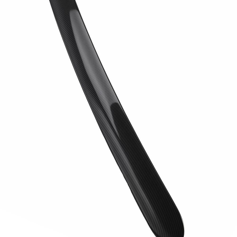 Black ABS Roof Spoiler compatible for Dodge Charger 2011-2023 Carbon Fiber Direct Fit Wing