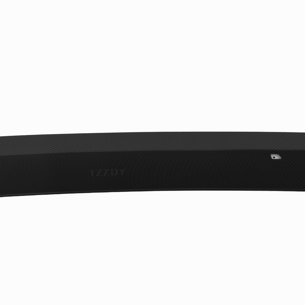 Black ABS Roof Spoiler compatible for Dodge Charger 2011-2023 Carbon Fiber Direct Fit Wing