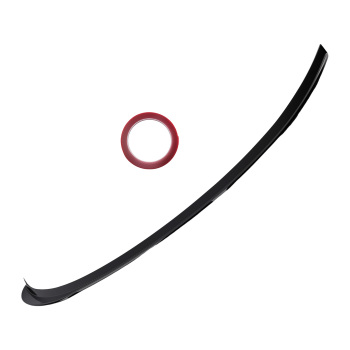 Trunk Spoiler compatible for Honda Civic Hatchback 2022-2025 Gloss Black ABS Plastic