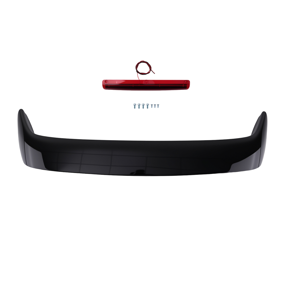 Black Painted ABS Wing Spoiler compatible for Honda Civic 96-00 Trunk Mounted Aerodynamic