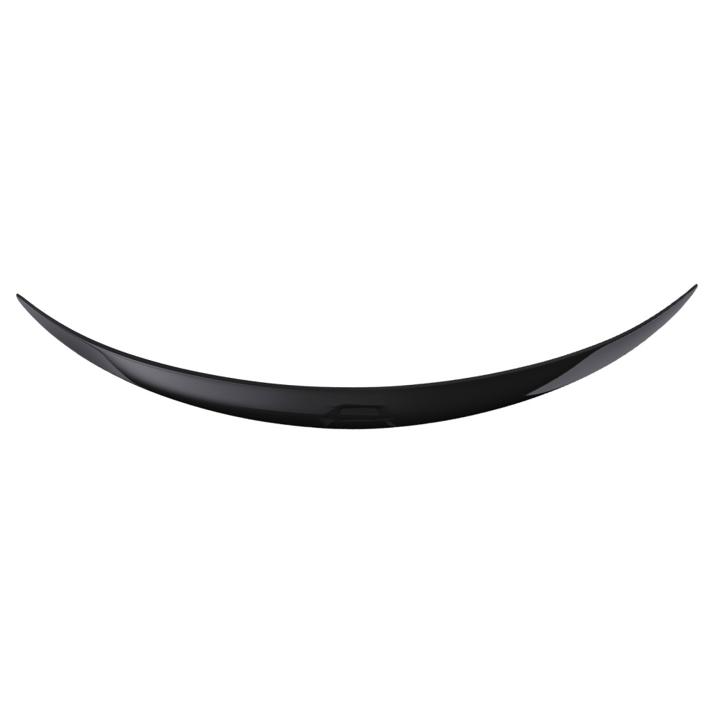 ABS Boot Spoiler compatible for Mercedes Benz W205 C Class 2014-2020 AMG Style Gloss Black