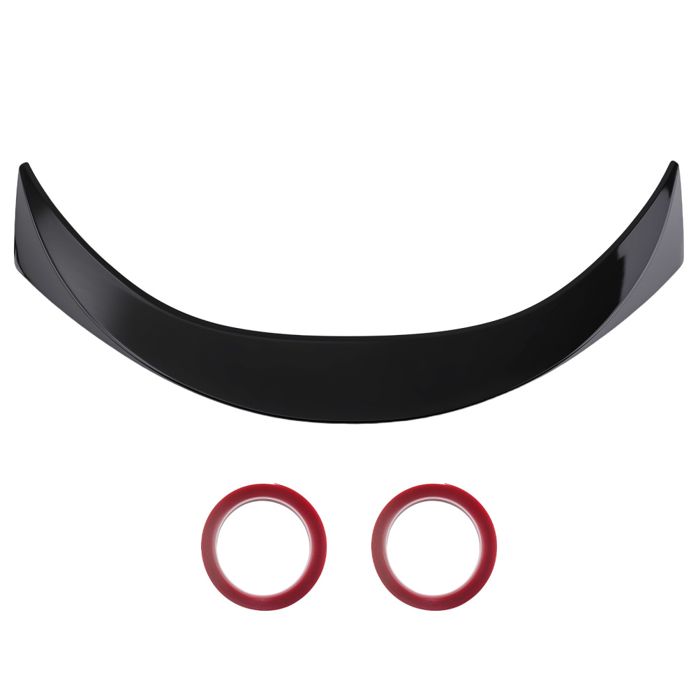 Black Trunk Mount Wing compatible for Toyota Corolla 19-2023 JDMStyle ABS Rear Spoiler