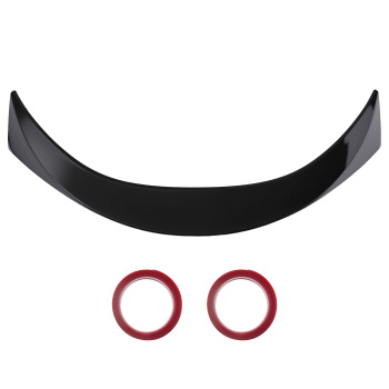 Black Trunk Mount Wing compatible for Toyota Corolla 19-2023 JDMStyle ABS Rear Spoiler