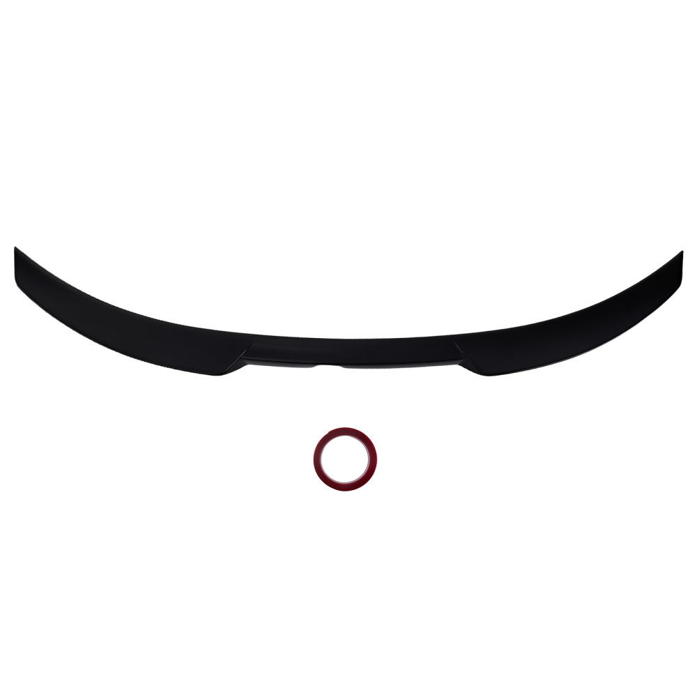 ABS Trunk Spoiler Wing compatible for Toyota Corolla 4-Door 2020-2024 Gloss Black Painted