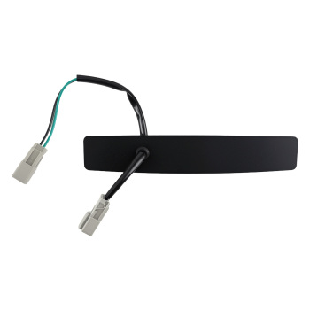 ABS Plastic Wing Spoiler compatible for Honda CR-V 2012-2016 Gloss Black Painted Rear