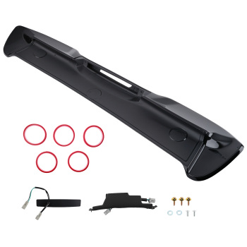 ABS Plastic Wing Spoiler compatible for Honda CR-V 2012-2016 Gloss Black Painted Rear