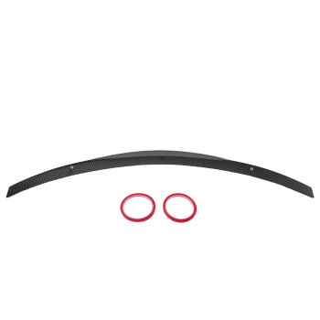 ABS Trunk Spoiler compatible for BMW 1 Series E82 Coupe 135i 2007 2008-2013 Crabon Look