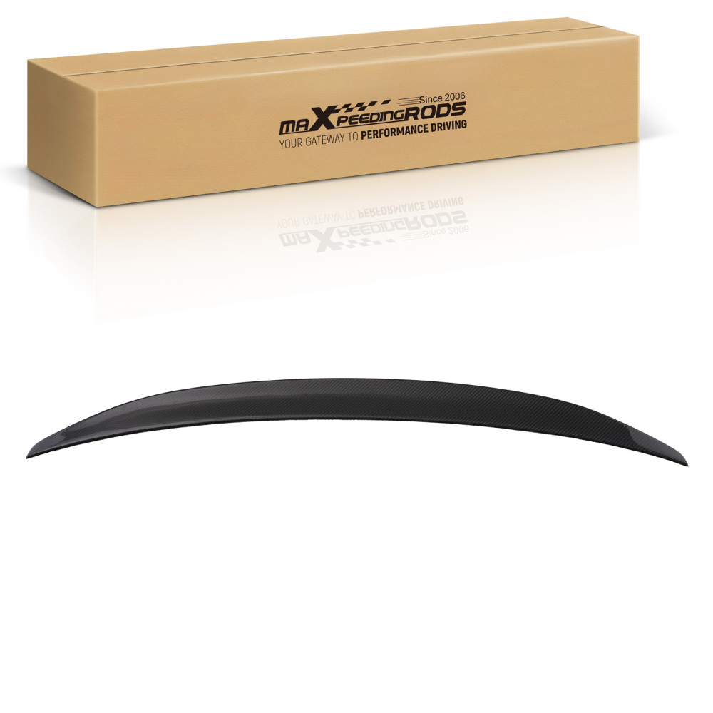 Carbon Fiber Rear Spoiler Wing Trunk compatible for BMW E92 2-DR 2007-2013