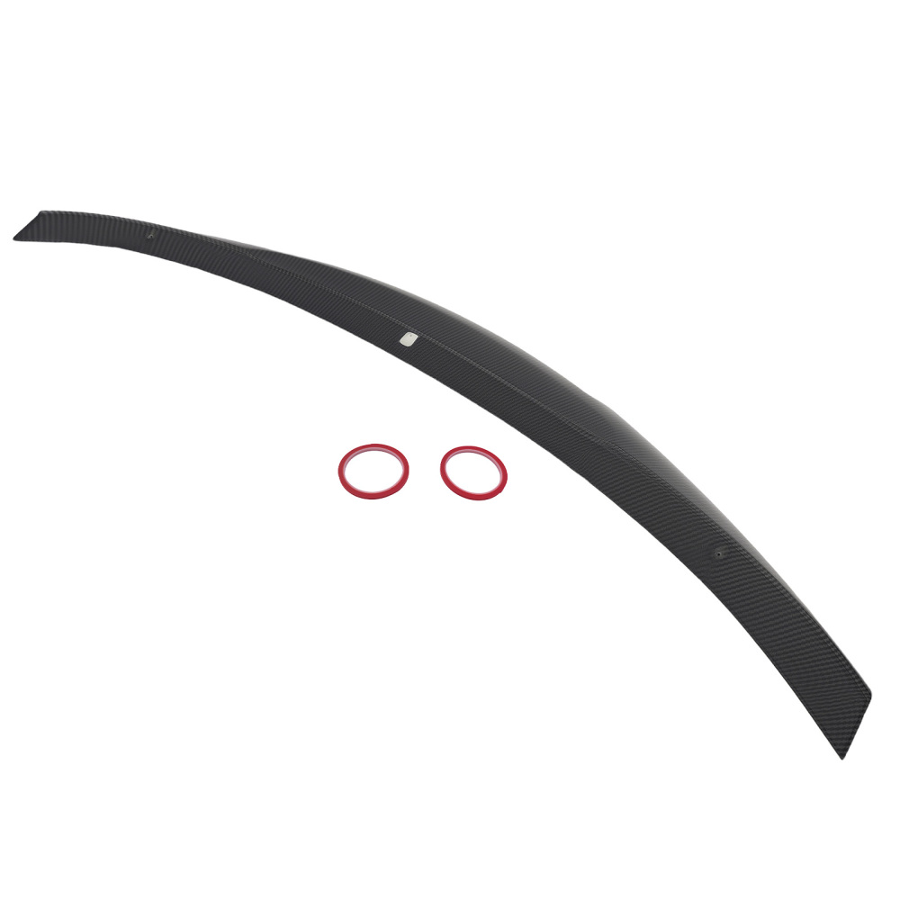 Rear Trunk Spoiler Wing compatible for BMW M3 E92 Coupe 2004-2012 Black ABS Lip Wing