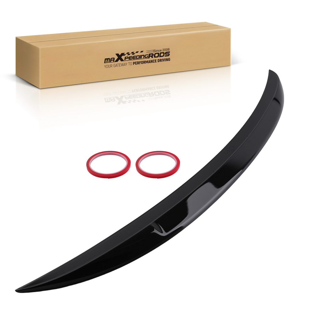 Gloss Black Trunk Rear Spoiler compatible for BMW E93 M3 3 Series 2007-2013 ABS Plastic