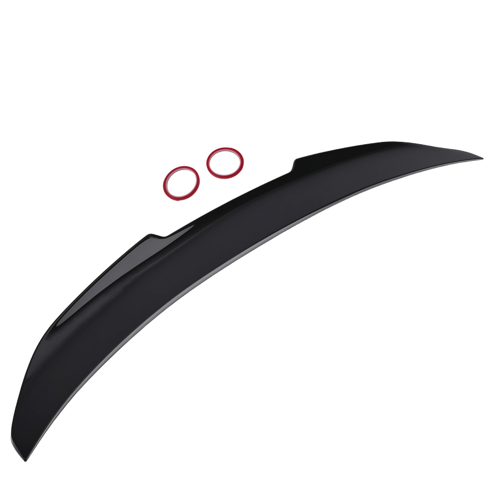Trunk Spoiler Wing compatible for BMW 3 Series E93 M3 Convertible 07-14 PSM Style Black ABS