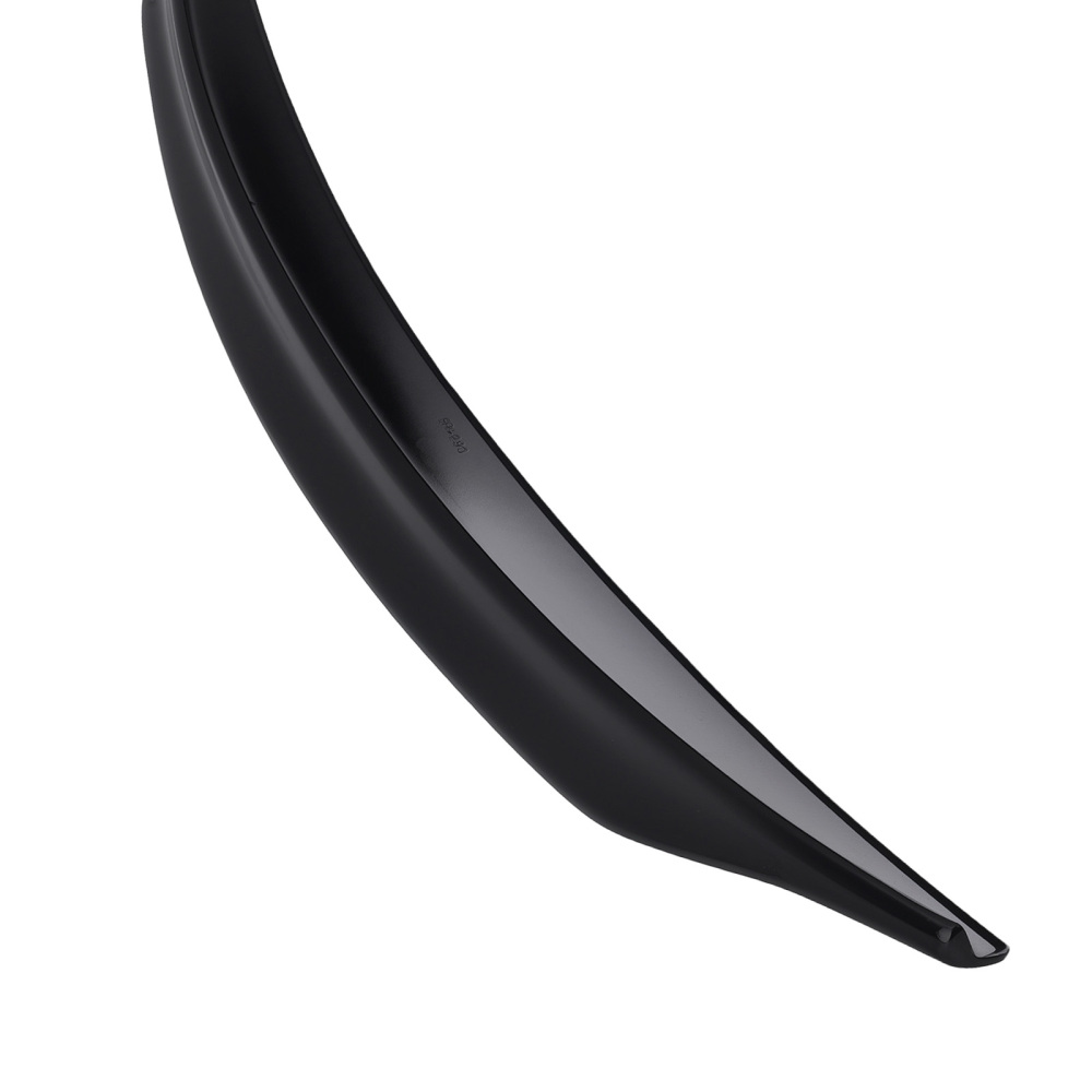 Black ABS Rear Wing Spoiler compatible for Mitsubishi Lancer EX Ralliart 2008-2016 Painted