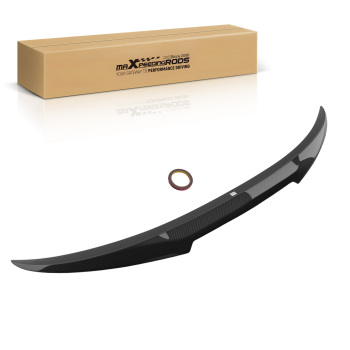 Carbon Fiber Rear Spoiler Wing compatible for BMW F83 M4 Convertible 2015-2020