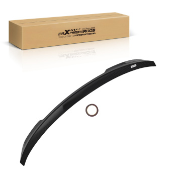 Carbon Fiber Rear Spoiler Trunk Wing compatible for BMW F82 M4 2-Door 2015-2019