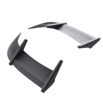 2x Rear Roof Spoiler Wing Kit compatible for VW Golf MK6 GTI R20 2010 2011 2012-2013