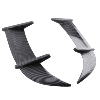 2x Rear Roof Spoiler Wing Kit compatible for VW Golf MK6 GTI R20 2010 2011 2012-2013