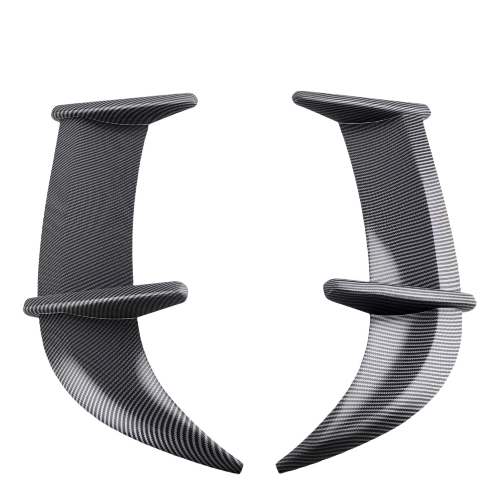 2x Rear Roof Spoiler Wing Kit compatible for VW Golf MK6 GTI R20 2010 2011 2012-2013