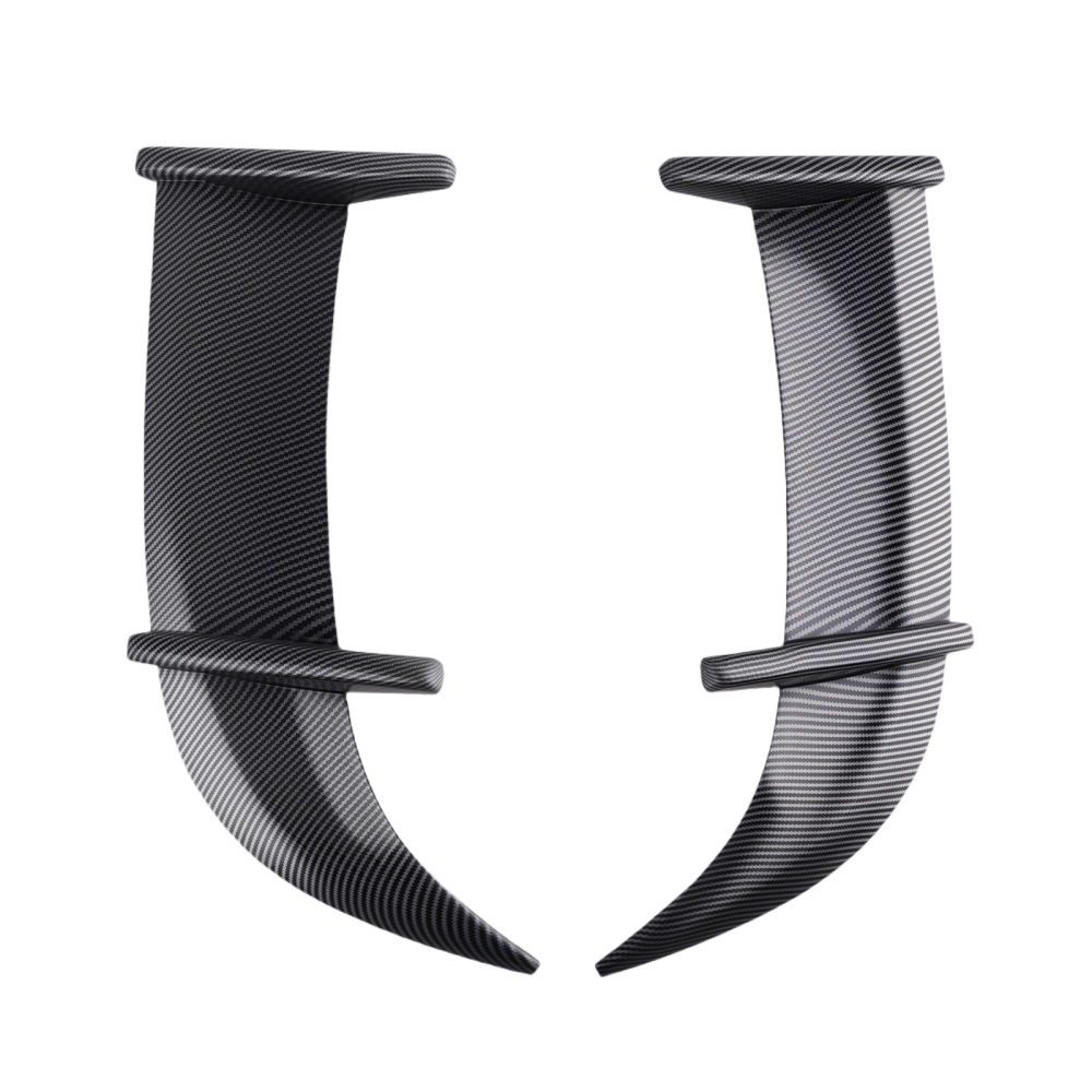 2x Rear Roof Spoiler Wing Kit compatible for VW Golf MK6 GTI R20 2010 2011 2012-2013