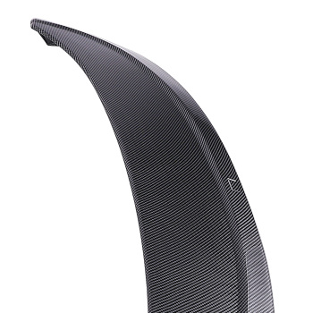 Boot Spoiler Wing compatible for VW Golf MK6 Hatchback 2008-13 Carbon Style ABS Black
