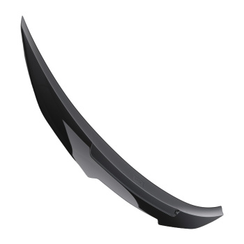 Black Trunk Spoiler Wing Lip compatible for Infiniti Q50 2014-2024 Painted ABS Plastic