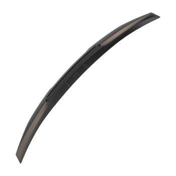 Black Trunk Spoiler Wing Lip compatible for Infiniti Q50 2014-2024 Painted ABS Plastic