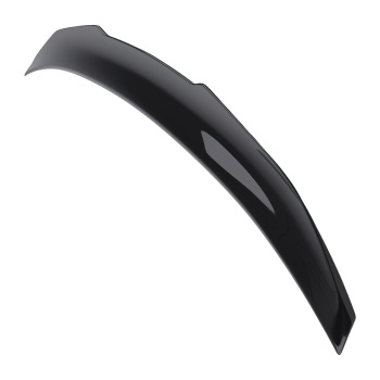 Black Trunk Spoiler Wing Lip compatible for Infiniti Q50 2014-2024 Painted ABS Plastic