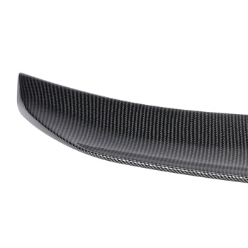 Rear Trunk Spoiler Wing Lip compatible for Infiniti Q50 14-23 2024 PSM Carbon Fiber Look