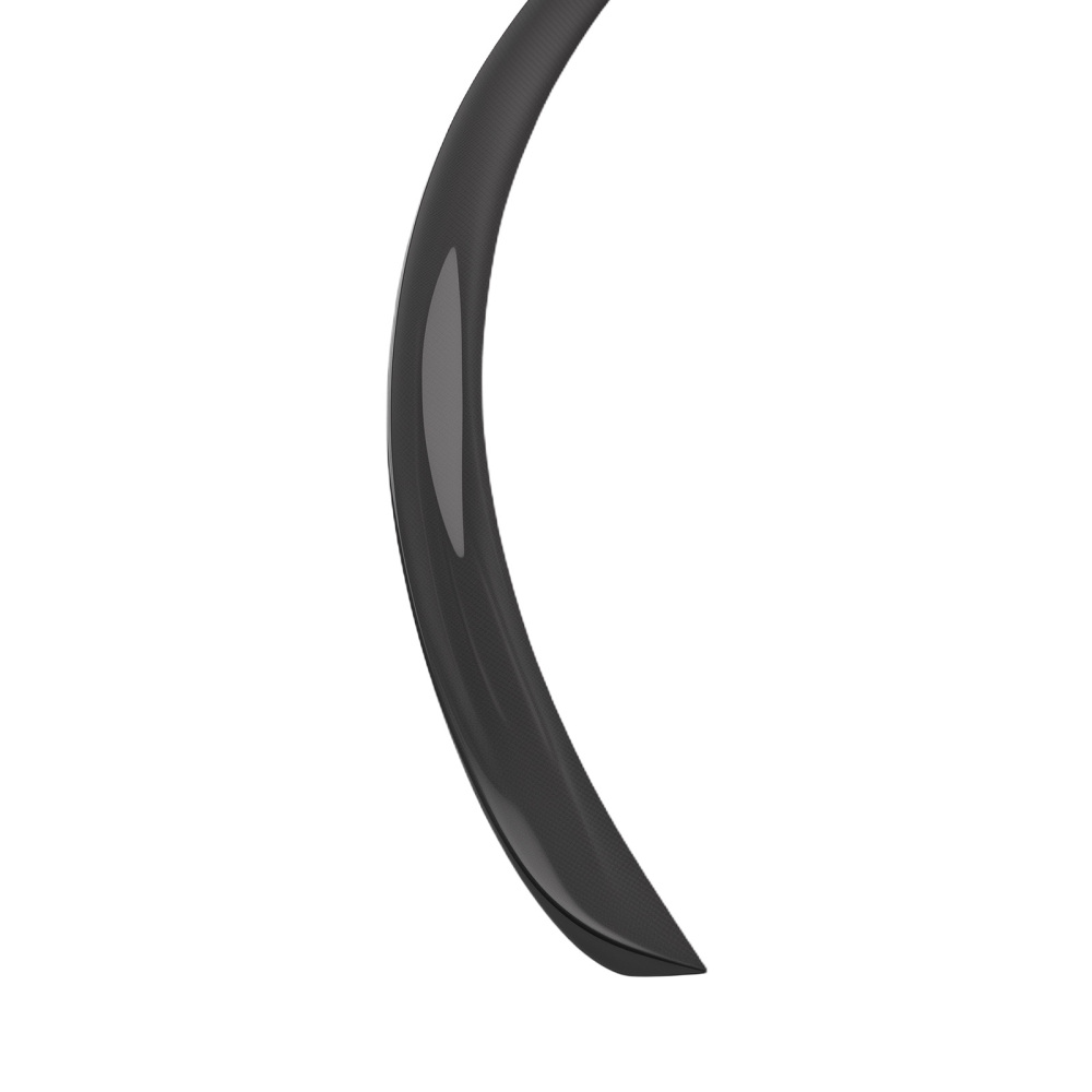 Carbon Fiber Rear Lid Trunk Spoiler Wing compatible for Tesla Model S 2012-2024