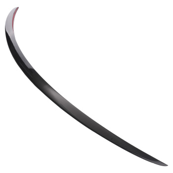 Carbon Fiber OE Plaid Rear Spoiler compatible for Tesla Model S 2021-2024