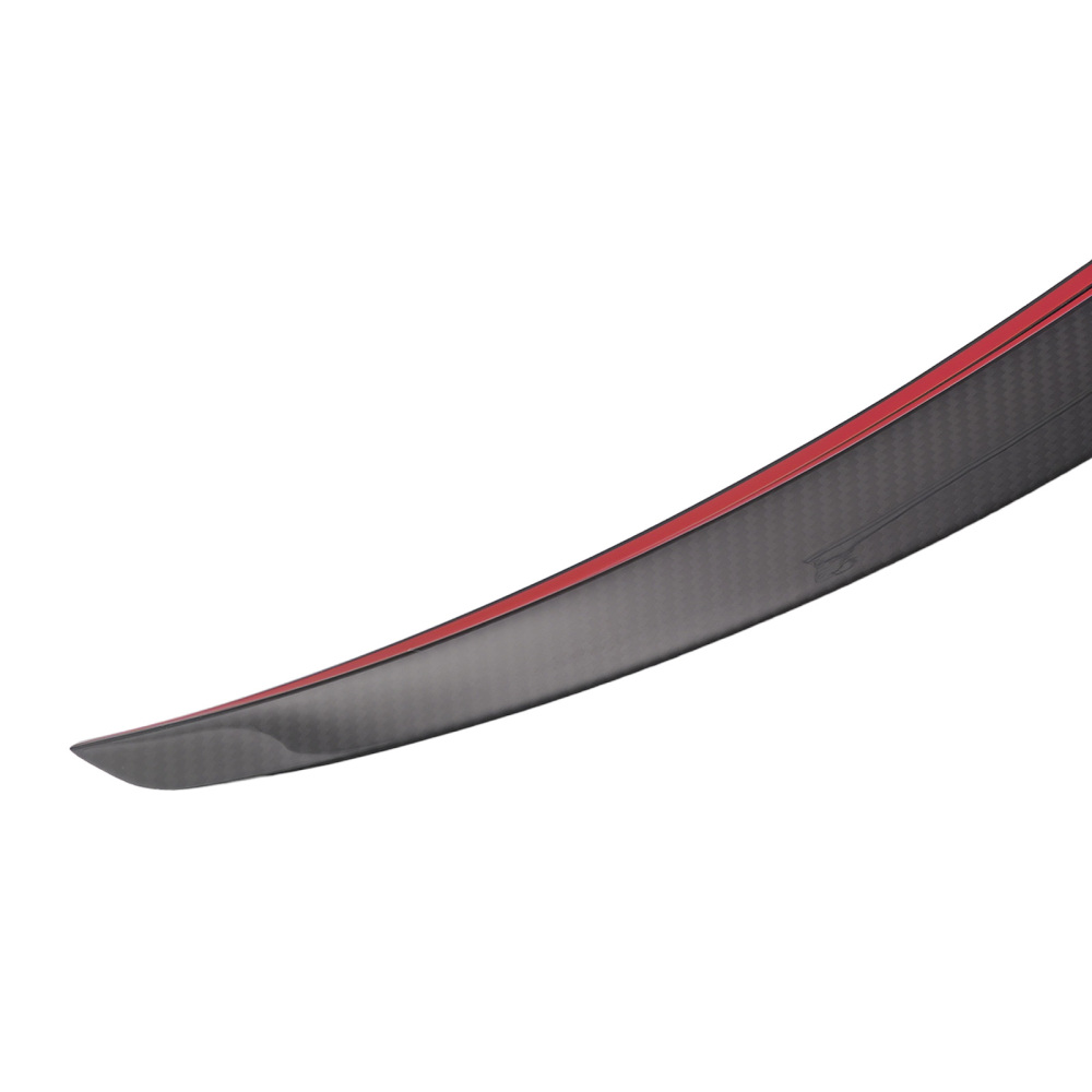 Carbon Fiber Rear Spoiler Trunk Wing compatible for Tesla Model Y 2020-2024