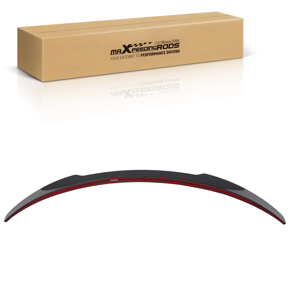 Carbon Fiber Rear Spoiler Trunk Wing compatible for Tesla Model Y 2020-2024