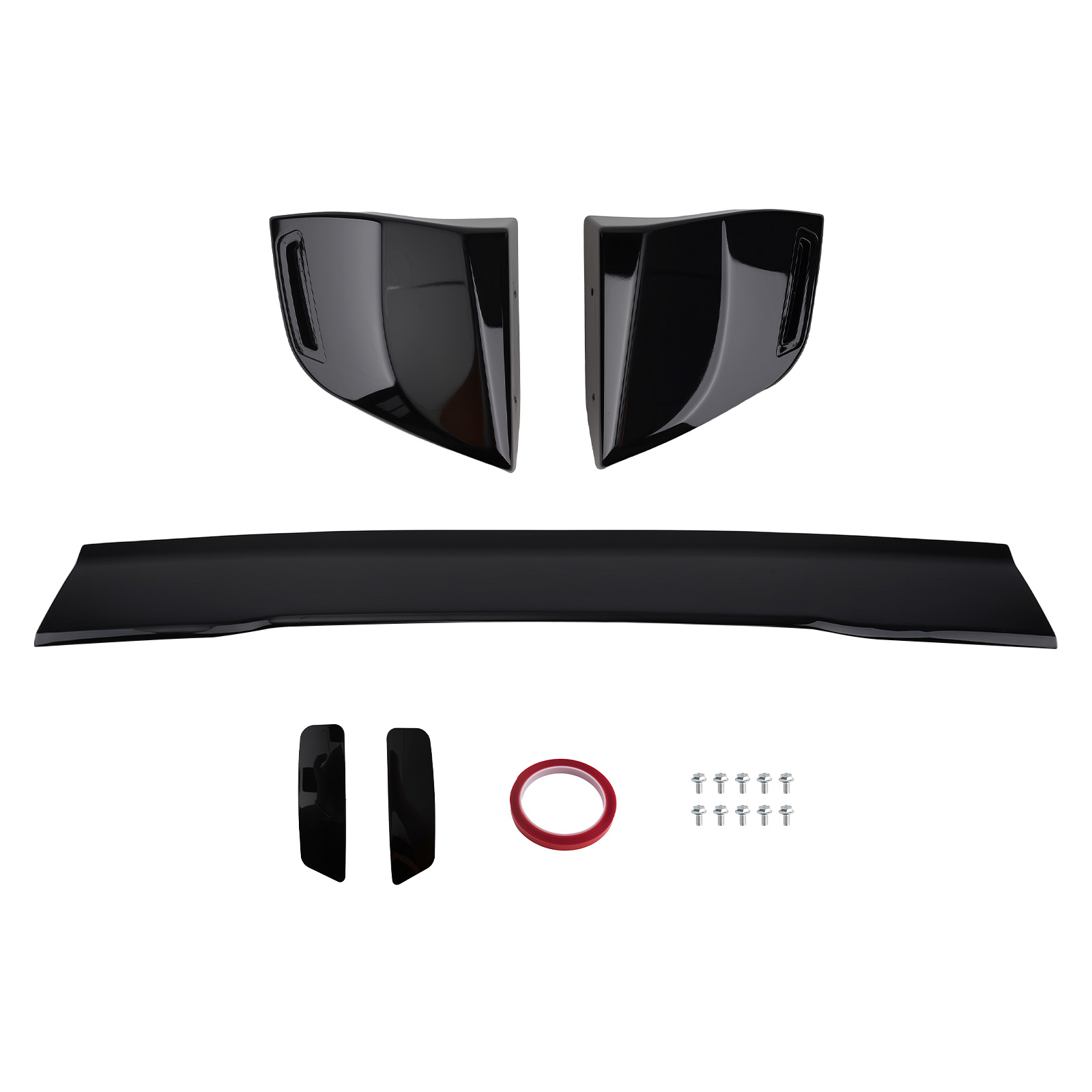 Rear Trunk Spoiler compatible for Mitsubishi Lancer EVO 2002-07 4-Door Wing Gloss Black