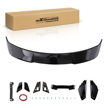 Rear Trunk Spoiler compatible for Ford Mustang GT Style 2Door 2015-2022 Gloss Black