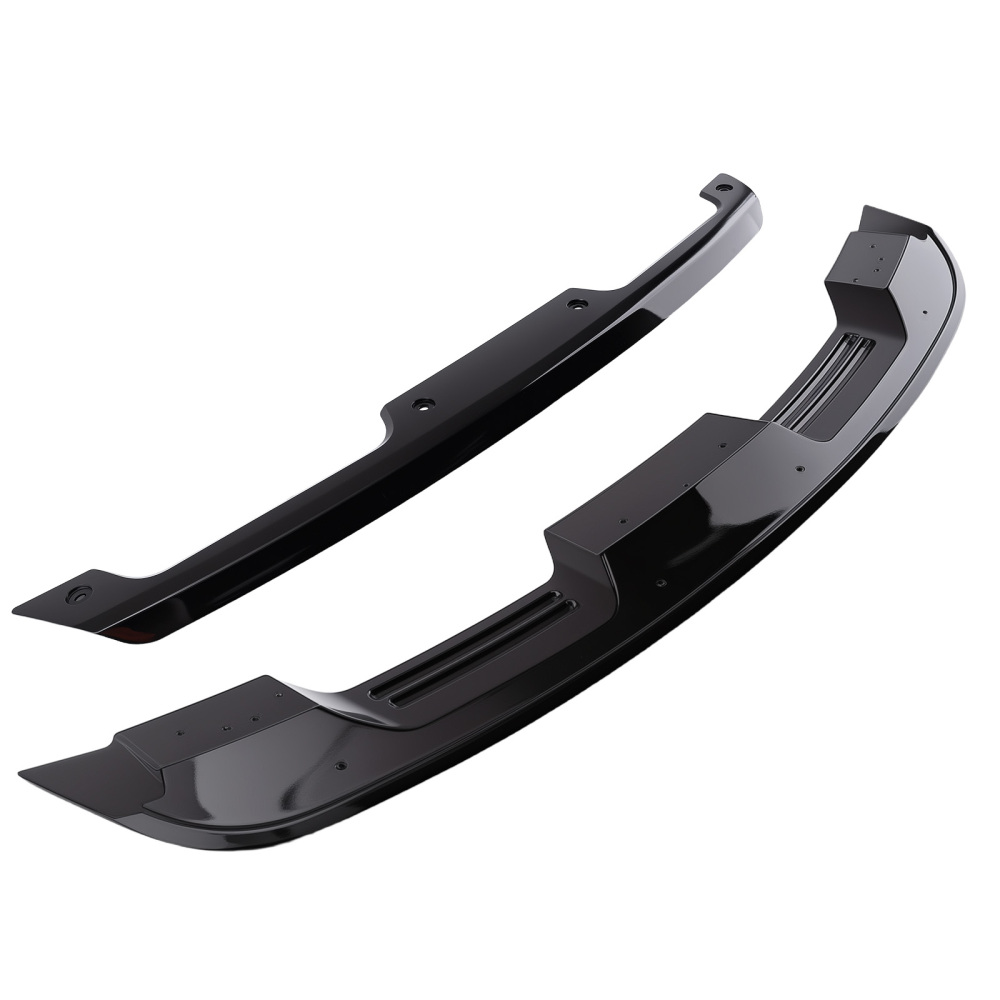 Rear Spoiler Wickerbill compatible for Ford Mustang 2Door 2015 2016-2022 Gloss Black