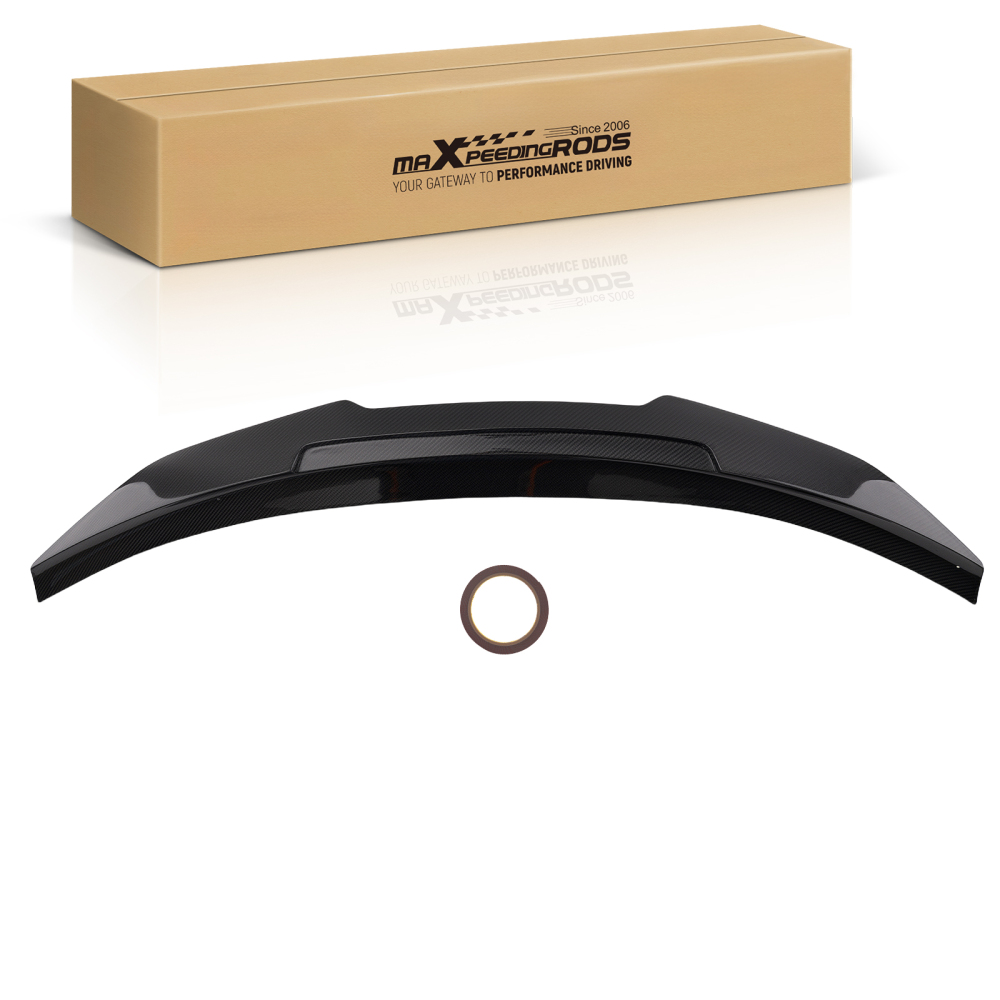 Carbon Fiber Rear Spoiler Trunk Wing compatible for INFINITI Q50 2014-2024