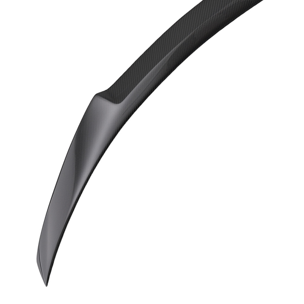 Carbon Fiber Spoiler Wing compatible for Infiniti Q50 Rear Trunk 2014-2024