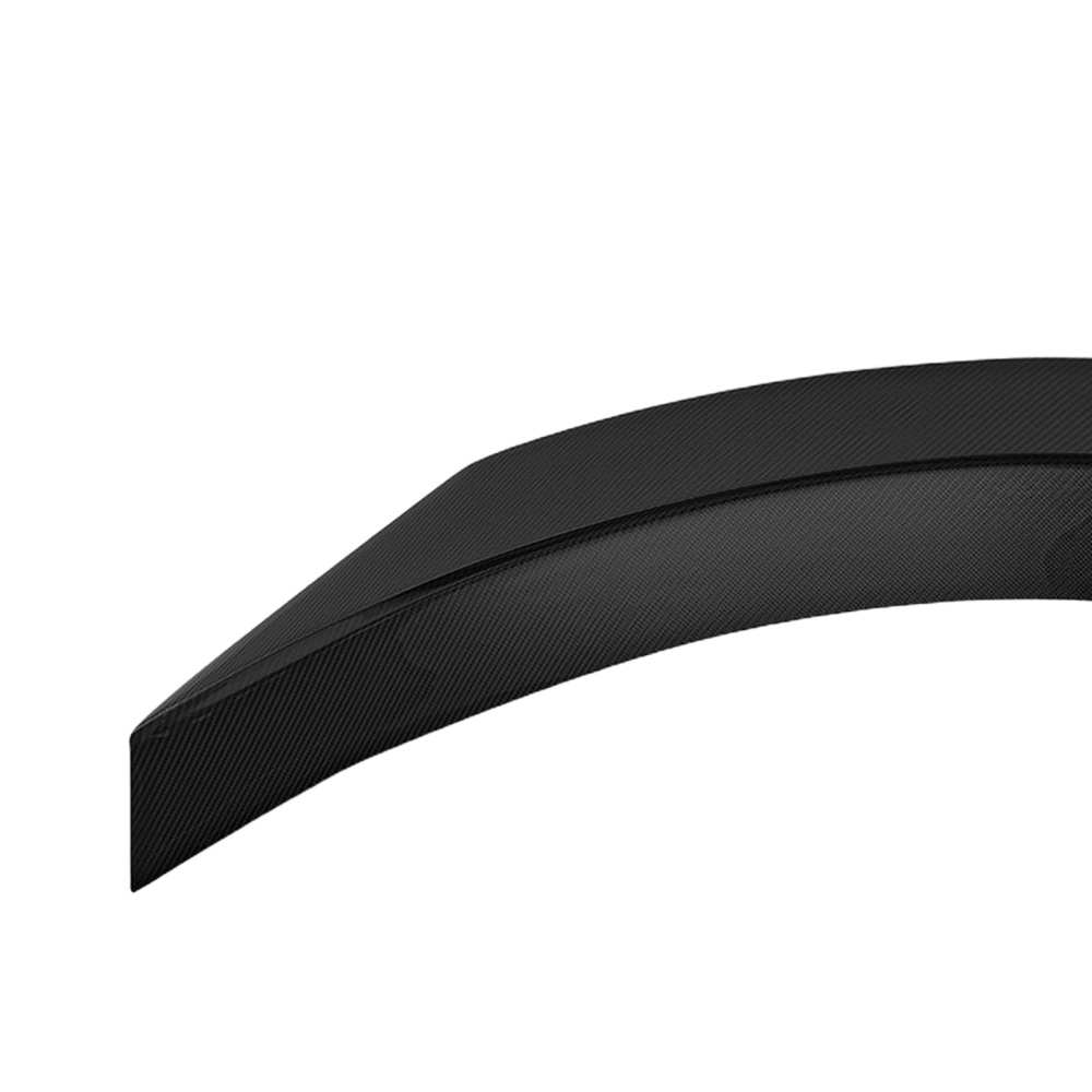 Carbon Fiber Rear Spoiler Trunk Wing compatible for Infiniti Q60 2 Door 2017-2022