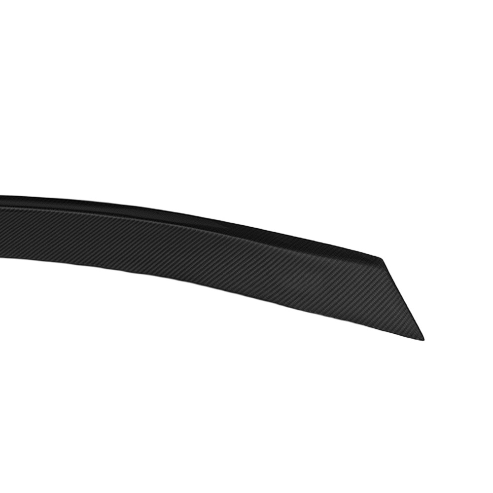 Carbon Fiber Rear Spoiler Trunk Wing compatible for Infiniti Q60 2 Door 2017-2022