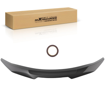 Carbon Fiber Rear Spoiler Trunk Wing compatible for INFINITI Q60 2017-2022 Sport