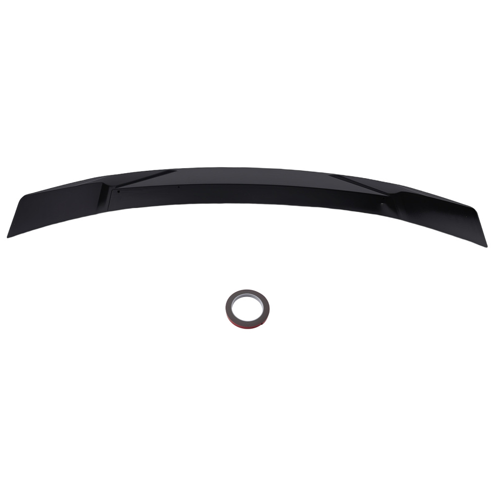 Trunk Lip Spoiler Wing compatible for Hyundai Sonata 2020-2025 Glossy Black Duckbill Design