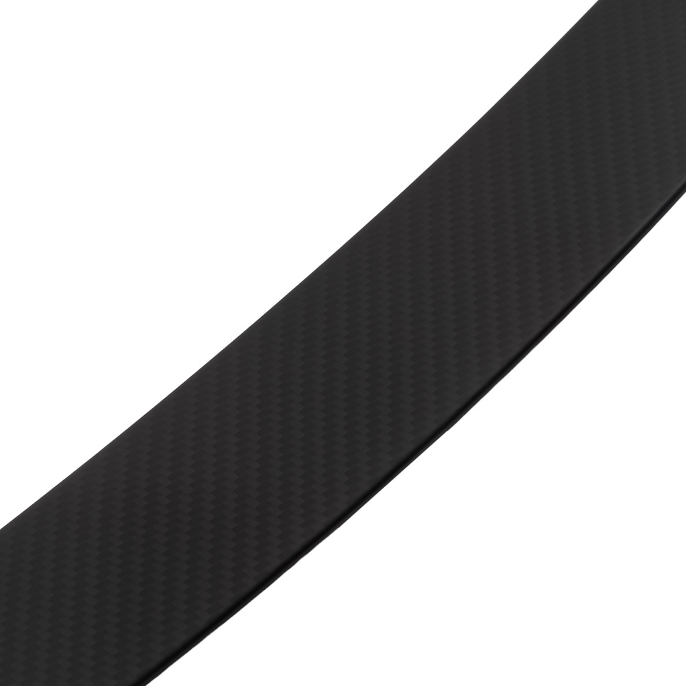 Rear Trunk Lip Spoiler Wing compatible for Tesla Model 3 Highland Sporty 24-25 Matte Black