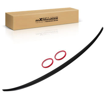 Rear Trunk Spoiler compatible for Tesla Model Y 2020 2021-2023 Gloss Black ABS Plastic