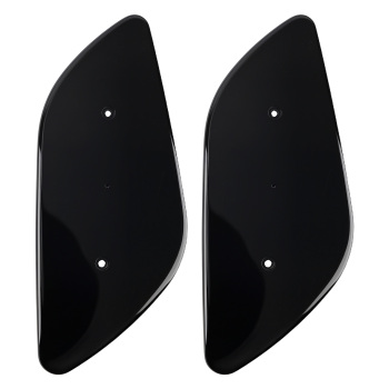 Rear Trunk Spoiler Wing Lip for Car Universal Fit Matte Black ABS Plastic