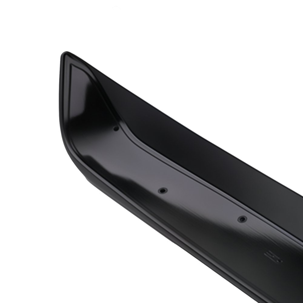 ABS Plastic Trunk Spoiler compatible for VW T5 T5.1 T6 T6.1 Double Door Glossy Black Rear